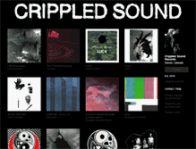 Tablet Screenshot of music.crippledsound.net